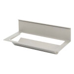 D�rouleur simple pour cr�dence de cuisine - mosaiq - d�cor : gris titane - largeur : 350 mm - profondeur ...