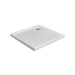 Desconocido - silla receveur de douche extraplat antiderapantavec 90x90cm carr�, blanc