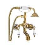 Desconocido - silla robinet de baignoire en laiton retro, mural, dor