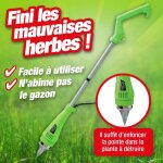 D�sherbeur �lectrique special gazon - 300w