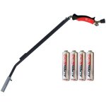 Dsherbeur thermique gaz piezo + 4 cartouches gaz 330gr - bruleur mauvaises herbes, allumage barbecue ...