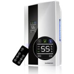 Dshumidificateur 600 ml / jour, dshumidificateur lectrique silencieux avec rservoir de 2 500 ml, ...