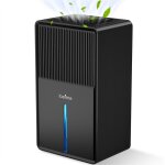 D�shumidificateur 800ml / jour, d�shumidificateur electrique silencieux avec r�servoir 3000ml, arr�t ...
