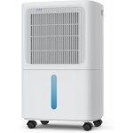 Deshumidificateur d air 16l, d�shumidificateur maison electrique silencieux con 3 modes, minuterie 24h, ...