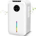 D�shumidificateurs d air 2200ml deshumidificateur electrique portable silencieux 8 - 12 - 24h sommeil ...