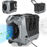 Dshumidificateur professionnel jusqu' 65l / j pour 355m, 4 modes, dshumidificateur d'air industriel ...