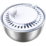 D�shydrateur de l�gumes, d�shydrateur en acier inoxydable, essoreuse manuelle pour salades de fruits ...