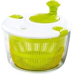 Dshydrateur  salade 5 l , panier plastique , 25x16cm , grande capacit , essoreuse pour laver et scher ...