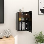 Design in - 2 pcs meubles tv muraux, meuble de rangement, banc tv noir 30, 5x30x30 cm cfw985398 Design in - 2 pcs meubles tv muraux, meuble de rangement, banc tv noir 30, 5x30x30 cm cfw985398