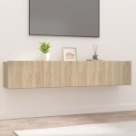 Design in - 2 pcs meubles tv, meuble de rangement, banc tv chêne sonoma 80x30x30 cm bois d'ingénierie ... Design in - 2 pcs meubles tv, meuble de rangement, banc tv chêne sonoma 80x30x30 cm bois d'ingénierie ...