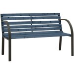Design in - banc de jardin, banquette de jardin pour enfants 81 cm bois de pin chinois gris cfw24061