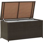 Design in - boîte de rangement de jardin, coffre de rangement résine tressée 100x50x50 cm marron cfw43941 ... Design in - boîte de rangement de jardin, coffre de rangement résine tressée 100x50x50 cm marron cfw43941 ...