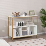 Buffet cuisine meuble bas cuisine 3 compartiments 2 tagre buffet salle  manger pour cuisine salon ...