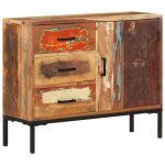 Design in - buffet, meuble de rangement, bahut pour salon, salle  manger, cuisine 88x30x73 cm bois de ...