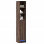 Buffet, meuble de rangement, bahut pour salon, salle  manger, cuisine avec led chne marron 36x32, 5x200 ...