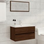 Design in - ensemble de meubles de salle de bain 2 pcs chêne marron cfw40834 Design in - ensemble de meubles de salle de bain 2 pcs chêne marron cfw40834