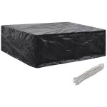 Housse de salon de jardin 8 ?illets, housse pour mobilier de jardin 250x210x90 cm cfw862925
