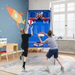 Design in - jeu d'arcade basketball double tir pliable 8 modes son Électronique bleu Design in - jeu d'arcade basketball double tir pliable 8 modes son Électronique bleu