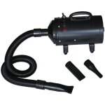 Design in - sche - cheveux pour chien avec 3 buses noir 2400 w cfw76031