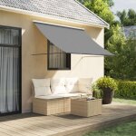 Design in - store banne store extérieur auvent rétractable anthracite 250x150 m tissu et acier cfw85736 ... Design in - store banne store extérieur auvent rétractable anthracite 250x150 m tissu et acier cfw85736 ...