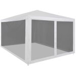 Design in - tente de r�ception, barnum avec 4 parois en maille 4 x 3 m cfw38382