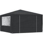 Design in - tente de réception, barnum et parois latérales 4x4 m anthracite 90 g / m² cfw37050 Design in - tente de réception, barnum et parois latérales 4x4 m anthracite 90 g / m² cfw37050