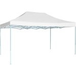 Design in - tente de rception, barnum pliable professionnelle 3x4 m acier blanc cfw79859