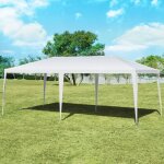 Design in - tonnelle jardin pliant 3x6m tente r�ception imperm�able f�tes commercial cw18598