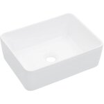 Design in - vasque  poser lavabo, bac  laver, vier 40x30x13 cm cramique blanc cfw34896