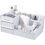 Desktop makeup organizer drawers, coffre de rangement de produits de beaut bureau de bureau organiseur ...