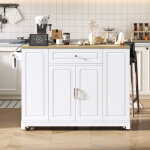 Desserte de cuisine, armoire de cuisine, desserte amovible, coin repas escamotable, buffet imitation ...