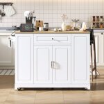 Desserte de cuisine, armoire de cuisine, desserte amovible, coin repas escamotable, buffet imitation ...