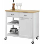 Desserte roulante chariot de cuisine de service armoire meuble de rangement cusine sur roulettes fkw62 ...