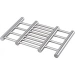 Dessous - de - plat inox extensible 22 - 38x20x1, 8 cm pour casserole, po�le, wok, plat cuisson