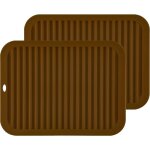 Shining house - dessous de plat silicone, anti - drapant anti - chaleur tapis de pot, support  couverts, ...