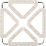 Dessous de plat en silicone, extensible r�sistant � la chaleur accessoires de cuisine set de table silicone ...