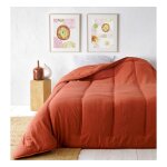 Dessus de lit 180x240cm 'cindy' - 180x240cm - terre cuite