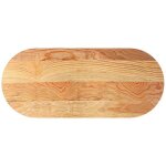 Dessus de table 140x60x2 cm bois de chêne massif ovale vidaxl Dessus de table 140x60x2 cm bois de chêne massif ovale vidaxl
