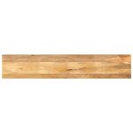 Dessus de table 160x20x3, 8cm rectangulaire bois massif manguier vidaxl