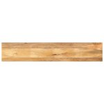 Dessus de table 160x30x3, 8cm rectangulaire bois massif manguier vidaxl Dessus de table 160x30x3, 8cm rectangulaire bois massif manguier vidaxl