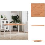 Dessus de table 90x90x1, 5 cm carr bois massif de htre - dessus de table - table ronde - plateau de ...