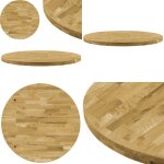 Dessus de table bois de chêne massif rond 44 mm 400 mm - dessus de table - plateau de table - bois de ... Dessus de table bois de chêne massif rond 44 mm 400 mm - dessus de table - plateau de table - bois de ...