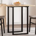 Dessus de table carré 70x70x2 cm bois massif d'acacia Dessus de table carré 70x70x2 cm bois massif d'acacia