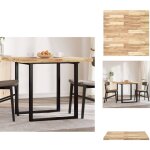 Dessus de table carré 90x90x4 cm bois massif d'acacia - dessus de table - table ronde - table carrée ... Dessus de table carré 90x90x4 cm bois massif d'acacia - dessus de table - table ronde - table carrée ...