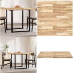 Dessus de table carré 90x90x4 cm bois massif d'acacia - dessus de table - table ronde - table carrée ... Dessus de table carré 90x90x4 cm bois massif d'acacia - dessus de table - table ronde - table carrée ...