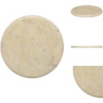 Dessus de table crème Ø40x2, 5 cm marbre - dessus de table marbre - plateau de table - décoration intérieur ... Dessus de table crème Ø40x2, 5 cm marbre - dessus de table marbre - plateau de table - décoration intérieur ...