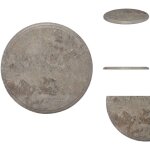 Dessus de table gris Ø40x2, 5 cm marbre - dessus de table marbre - plateau de table - décoration intérieur ... Dessus de table gris Ø40x2, 5 cm marbre - dessus de table marbre - plateau de table - décoration intérieur ...