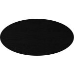 Dessus de table?plateau de table?dessus de bureau 100x50x2 cm bois de ch�ne massif ovale cfw90120