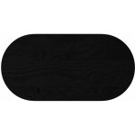 Dessus de table?plateau de table?dessus de bureau 80x40x2 cm bois de ch�ne massif ovale cfw90733