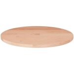 Dessus de table plateau de table plan de travail rond Ø50x1, 5 cm bois de chêne massif non traité bzthbs505655 ... Dessus de table plateau de table plan de travail rond Ø50x1, 5 cm bois de chêne massif non traité bzthbs505655 ...
